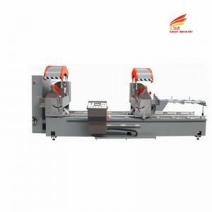 China Miter saw cut aluminum machine upvc double glazing machinery cnc cutting wall saw machine for windows on sale