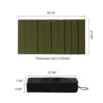 Oxford Outdoor Camping Mat Portable Mattress Folding Pad For One Person