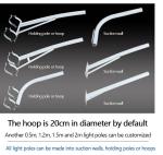 20w 30w 40w 45W AC Led Street Light Ip65 Wall Cantilever Hoop Fixed 1m