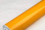 Yellow Metallic Gloss Car Vinyl Wrap Slidable Anti UV 5 Years Durability