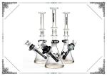 PHOENIX STAR 7mm Beaker Bong Glass Water Bubbler Hookahs Smoking Heady