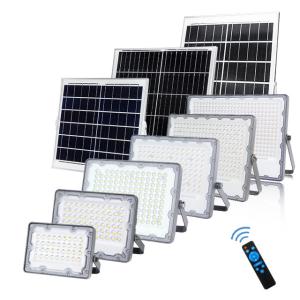 Wholesale 100w High Powered LED Solar Flood Lights With Motion Sensor Outdoor Dusk To Dawn from china suppliers