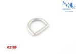 Purse Rings Hardware / Metal D Ring Buckle Rolling Nickle Color 13mm Inner Size