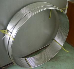 Wholesale Seamless Heat Exchanger Steel Tube Coil Coiled Heat Exchanger Tube SUS304 / 304L / 316L, Capillary Tube Coil from china suppliers