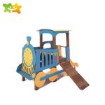 Plastic Preschool Climbing Outdoor Bridge Playground Slide