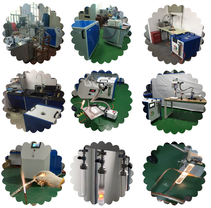 Laboratory Ampoule Quartz Vacuum Sealing Machine Oxyhydrogen Generator