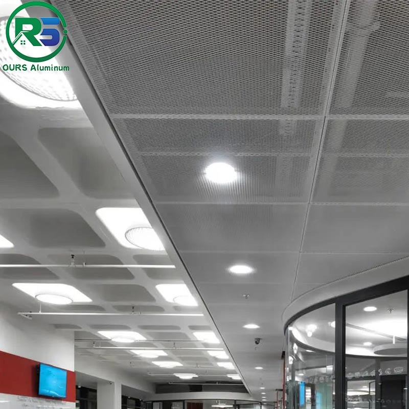 Hex Aluminum Expanded Sheet Aluminium Diamond Mesh Sheet 1.5-4mm