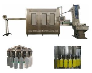 Wholesale Monoblock SUS304 Soft Drink Rotary Liquid Filling Machine from china suppliers