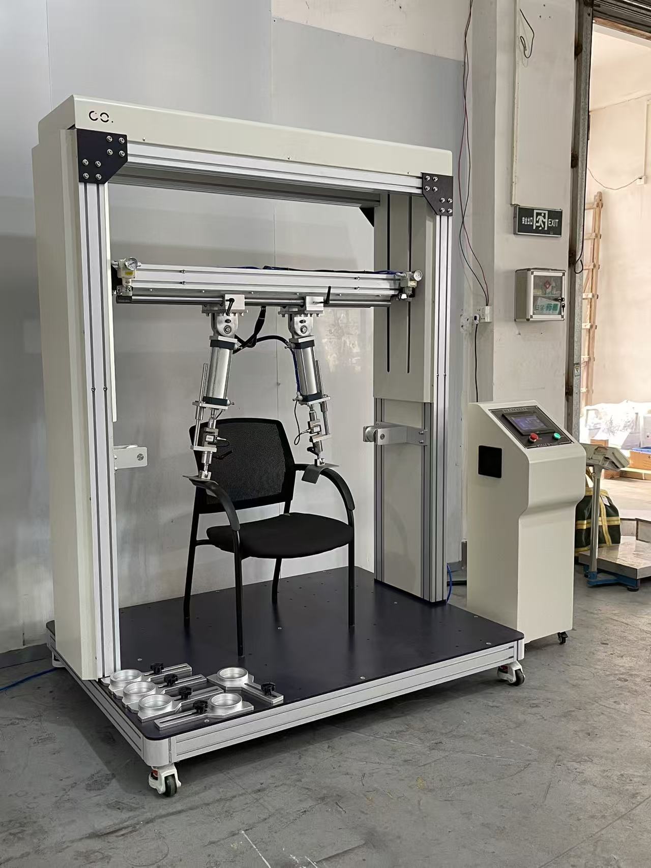 Armrest Performance Tester Armrest Compression Resistance Life Testing Machine Furniture Armrest Compressive Fatigue Tester