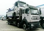 North Benz Heavy Duty Flatbed Wrecker Tow Truck With Hydraulic Winch 25m