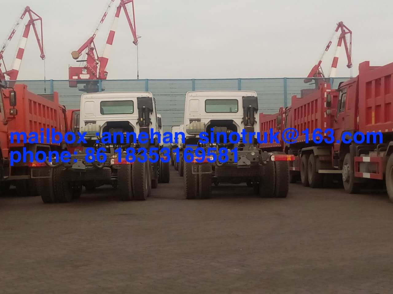 HW79 High Cabin Sinotruk Howo7 Prime Mover Truck For 40-50T Tow Capacity