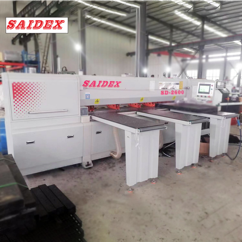 Precision Acrylic Cutting Machine 120mm Sawing 11kw Head Saw Motor