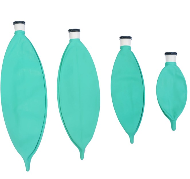 Veterinary Instrument 3L 2L 1L 0.5L Anesthesia Breathing Bags with 22mm Connector for Veterinary Use