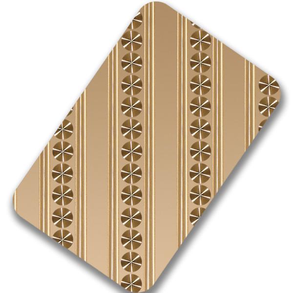 201 304 430 316 ASTM SUS Stainless Steel Sheet Surface 3D Laser For Ceiling