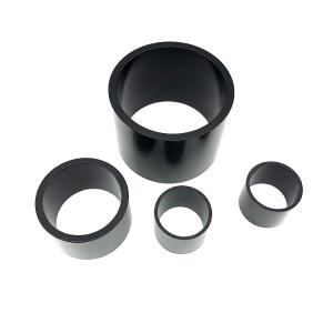 Wholesale Black Sintered Bonded Neodymium Magnet Custom Radial Ring Magnet from china suppliers