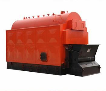 Fully Automatic Wood Pellet Steam Boiler , Biomass Pellet Boiler Coal Straw