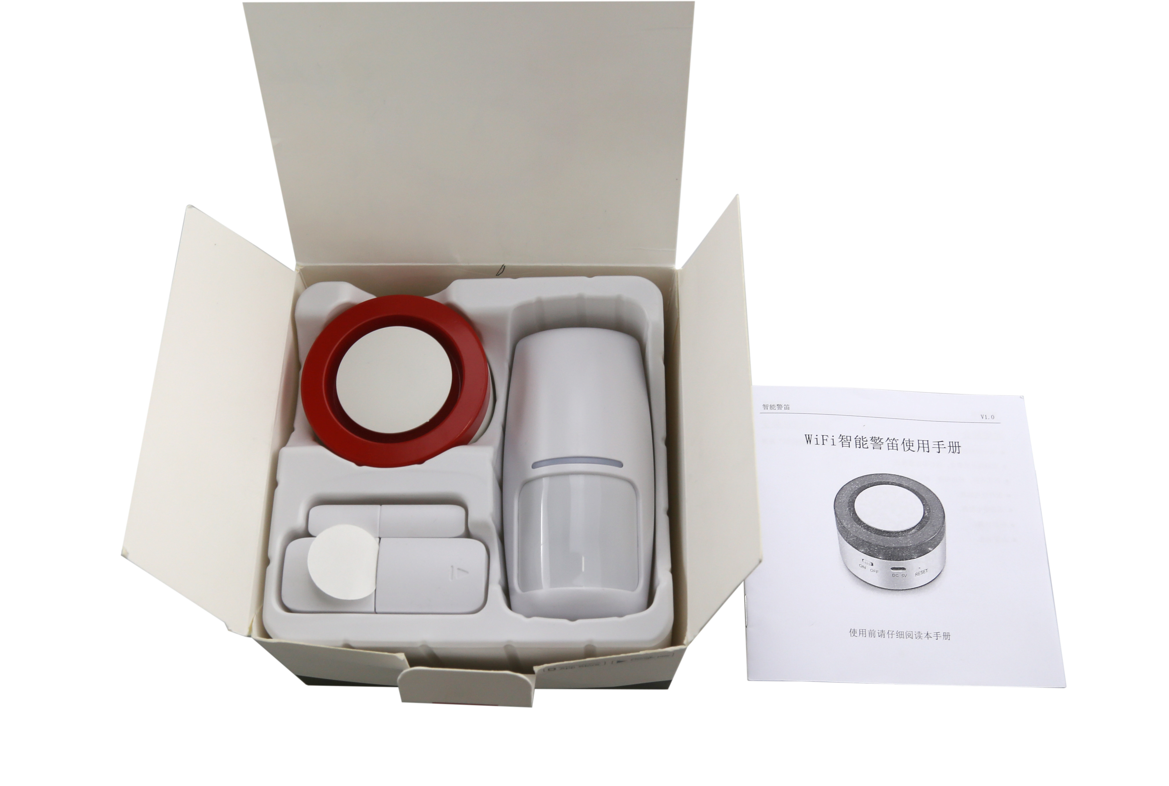 Tuya Intelligent Gateway Alarm Number Combination Wifi Siren Alarm System