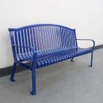 6ft Heavy Duty Outdoor Metal Benches With Powder Coating Finish
