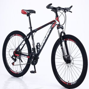 China Carbon Steel Aluminium Full Suspension Mountain Bike 150kg on sale