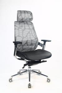 Wholesale 300lbs R350 Alu Mesh Conference Chair Pressure Ease PA66 Backrest from china suppliers