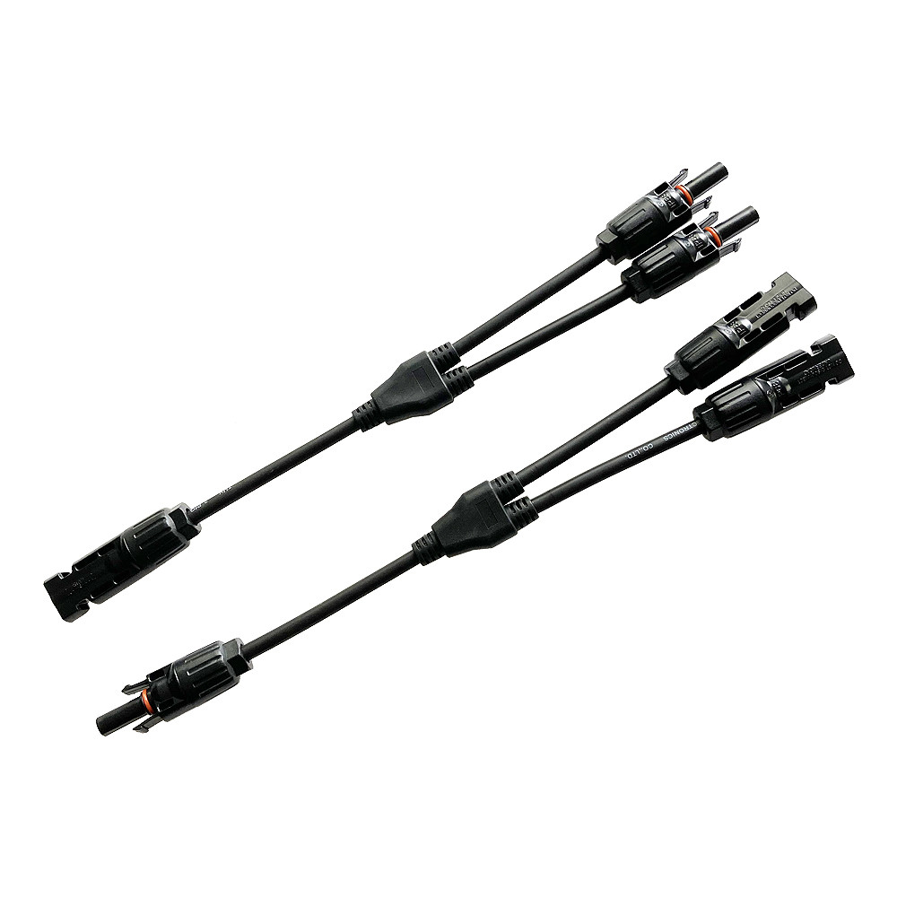CMC Branch Waterproof Cable Connector 2 To 1 Solar Panel For Solar System
