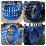 10" Double Flanged Dismantling Joint Carbon Steel Expansion Pipe Metal Expansion