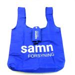 Promotional Foldable Shopping Bag Nylon Tote Collapsible Reusable Grocery Bags