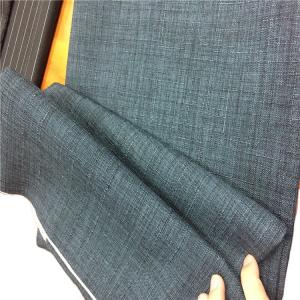 Wholesale 19181-014 Weft Suede Polyester Jacquard Linen Like Fabric for Home Textile Pillow Case from china suppliers