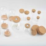 Yuelin DIY Glass Tube Cork Tops 5000pcs Corrosion Resistance