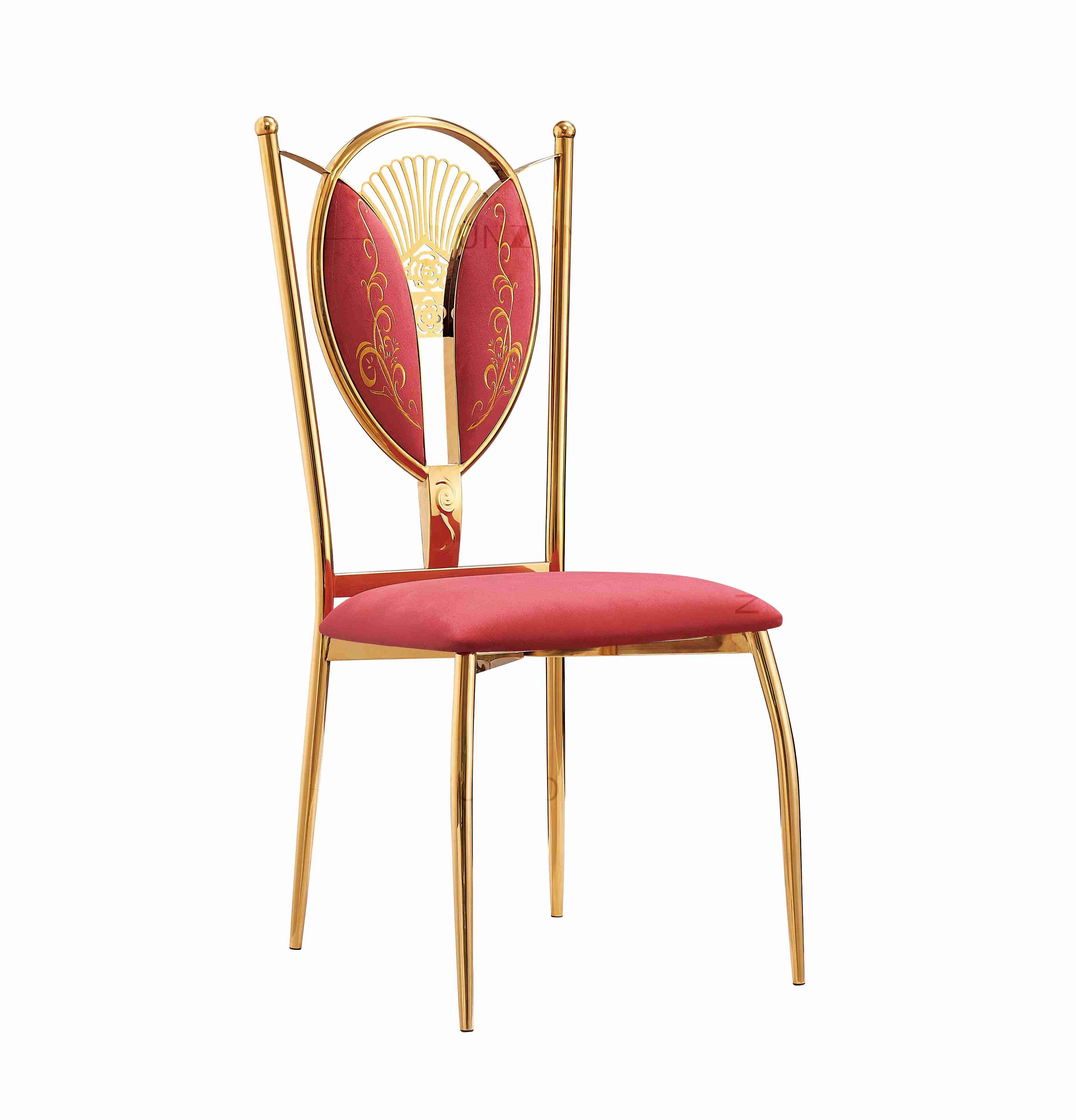 Dining Room Chairs High Back Padded Kitchen Chairs Student Metal Frame