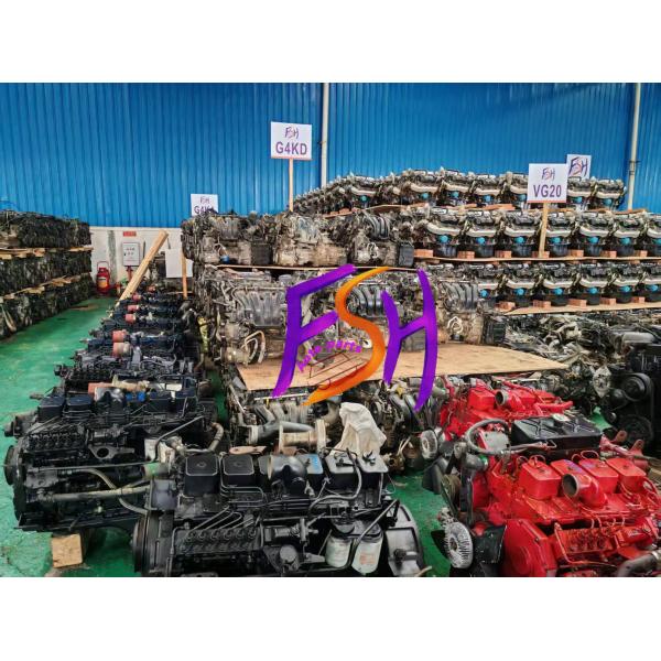 Used Isuzu 4HK1T Diesel Engine 5.2L Euro3 140-160HP