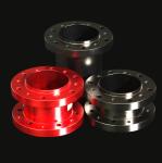 50mm Black Aluminum Steering Wheel Adapter / Universal Steering Wheel Hub