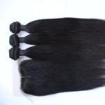 factory supply cheap brazilian hair,7A 8A virgin hair bundles with lace closure