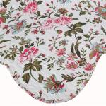 Chrysanthemum Pattern Colourful Quilt Covers , Home King Queen Size Bed Quilt