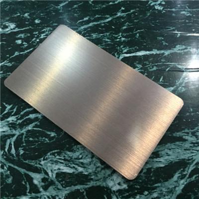 Light Weight Brushed Aluminum Composite Panel For Building Decoration 1220mm