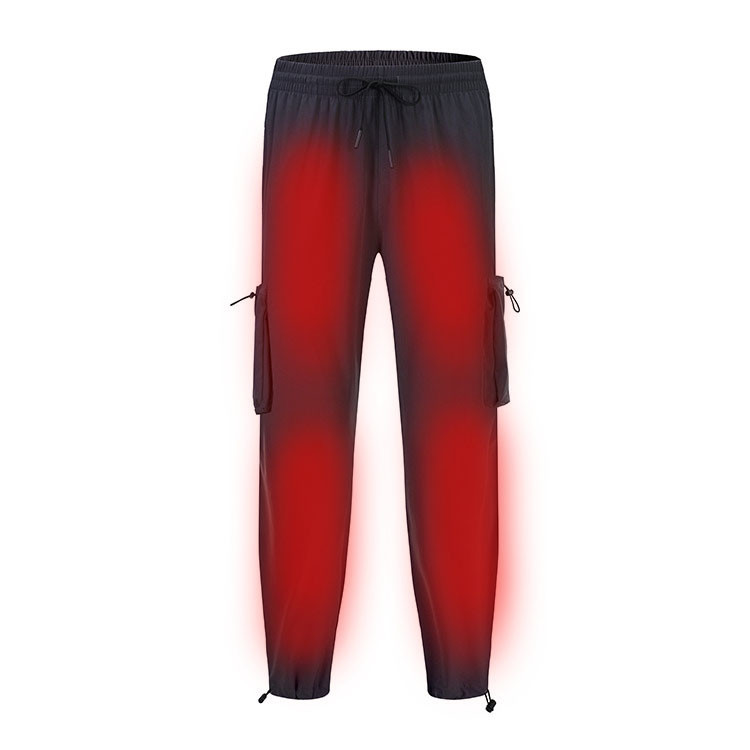 Graphene Fleece Electric Heated Clothes Pants Washable 65degree For Men Women