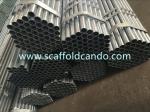 Q235 GI tube, galvanized scaffolding steel pipe, EN10219, 48.3mm O.D, 500mm