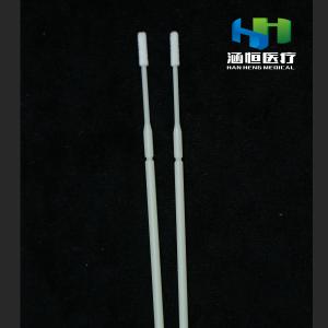 Wholesale White Sterile Nasopharyngeal Flocked Swab For Laryngopharyngeal from china suppliers