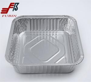 Wholesale OEM Logo Square Aluminium Foil Tray from china suppliers