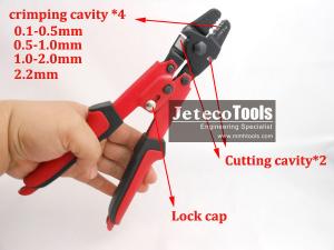 Wholesale steel wire rope crimper tool for crimping stainless cable wire ropes with ferrule and fittings from china suppliers