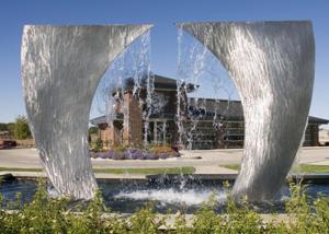 Wholesale Weather Resistant Stainless Steel Water Feature Customized Size Acceptable from china suppliers
