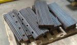 Crane Rail Accessories Crane Components Fish Plate FP Series For Steel Rail