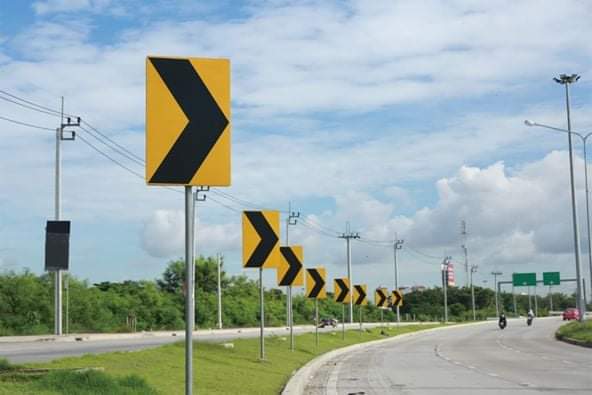 Reflective Aluminum Traffic Sign Board for Caution Warning and Visibility Enhancement