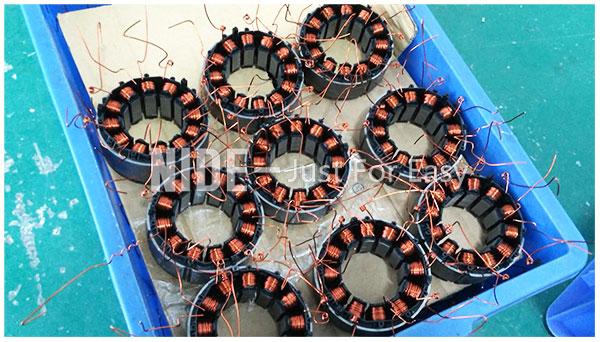 BLDC needle coil winding technology motor stator winding machine