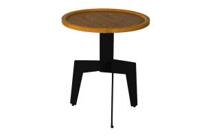 Wholesale Matte Finish Metal Frame Coffee Tables Luxury Wood Sturdy Construction from china suppliers