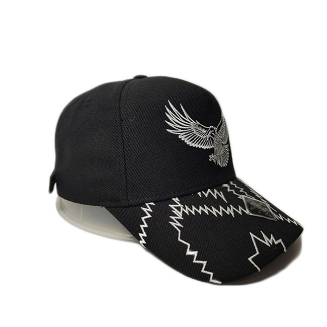 Outdoor Hip Hop Flat Embroidered Baseball Caps For Men Size 56~60 Cm