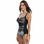Conservative Plus Size One Piece Swimsuit Ladies Sling Triangle Bathing Suits