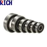 Chrome Steel Bearings Used In Gearbox , 6204 ZZ 2RS Frictionless Ball Bearings