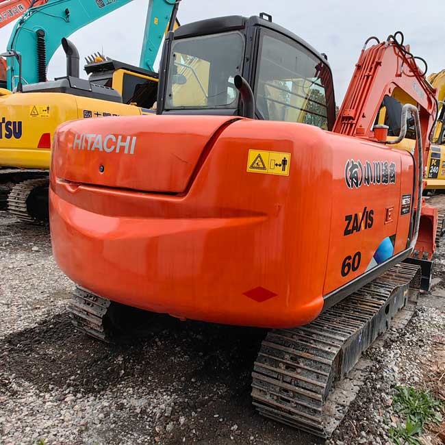 Used Compact Excavator HItachi ZX60 Original 0.6tons 0.22m3 Bucket