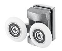 Wholesale Smooth Shower Bathroom Sliding Glass Door Rollers Universal 30kg Stress Capacity from china suppliers